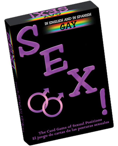 Gay Sex Card Game - Bilingual