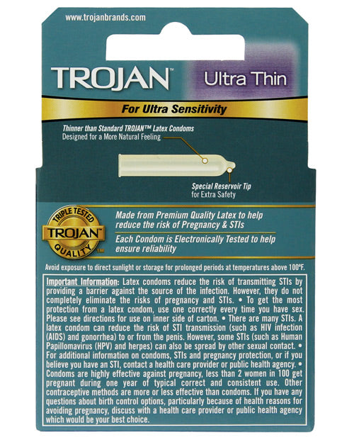 Trojan Ultra Thin Condoms