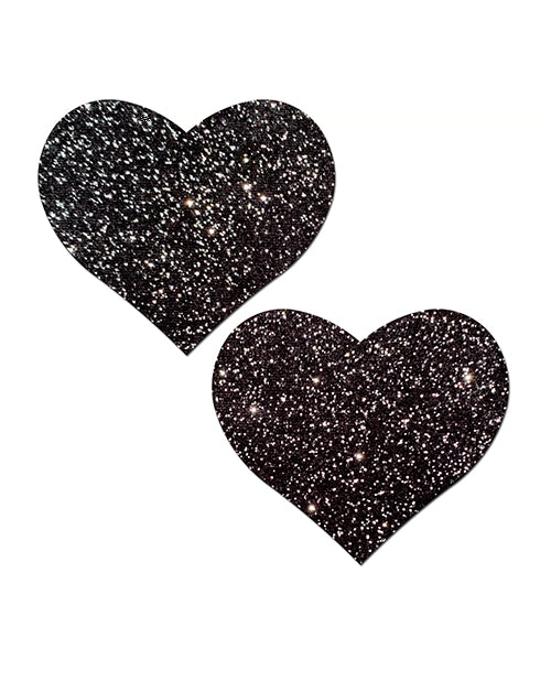 Pastease All Sparkle Heart - Black O/s