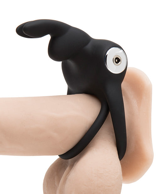 Happy Rabbit Cock Ring - Black