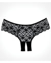 Adore Sweetheart Panty Black O/s