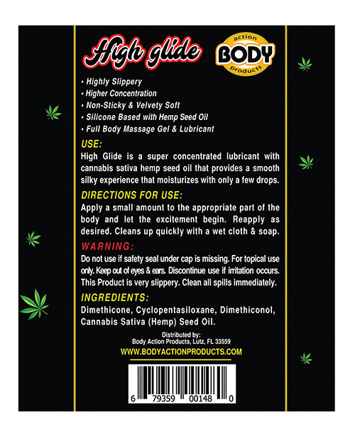 High Glide Erotic Lubricant