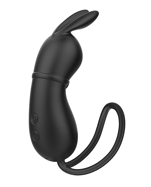 Pretty Love Rosalie Tethered Clit Stim - Black