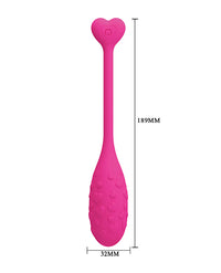 Pretty Love Fisherman Vibrating Egg - Hot Pink