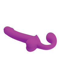 Pretty Love Kelpie Squirting Strapless Strap On - Fuchsia