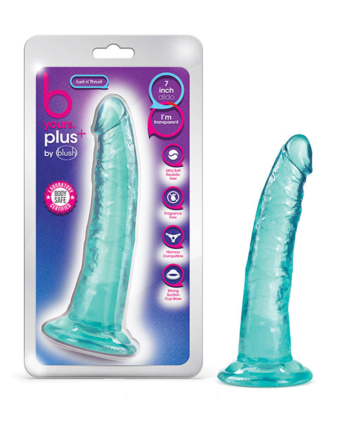 Blush B Yours Plus 7.5" Lust N' Thrust Dildo