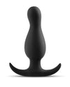 Blush Anal Adventures Curve Plug - Black