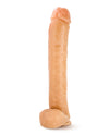 Blush Hung Rider Bruno 12" Dildo W/suction Cup - Flesh