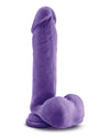 Blush Au Naturel Bold Hero 8" Dildo - Purple