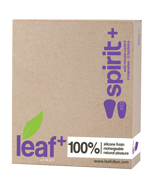 Leaf Plus Spirit W/remote Control - Purple