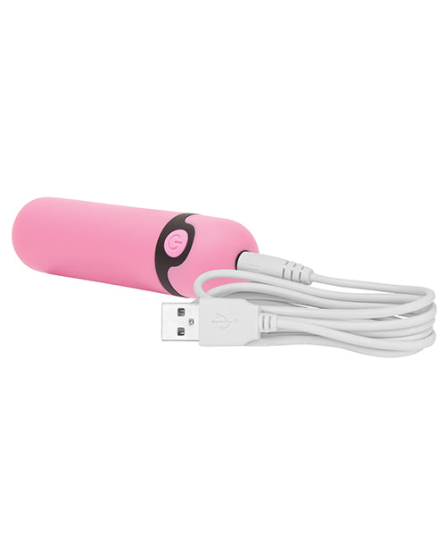 Simple & True Rechargeable Vibrating Bullet - Pink