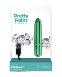 Pretty Point Rechargeable Bullet - 10 Functions