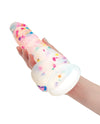 Addiction Party Marty 7.5" Dildo - Frost/confetti