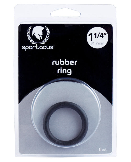 "Spartacus 1.25"" Rubber Cock Ring"