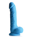 Curve Novelties Lollicock 7" Silicone Dildo W/balls