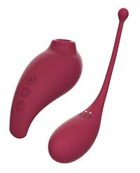 Adrien Lastic Inspiration Clitoral Suction Stimulator & Vibrating Egg - Red