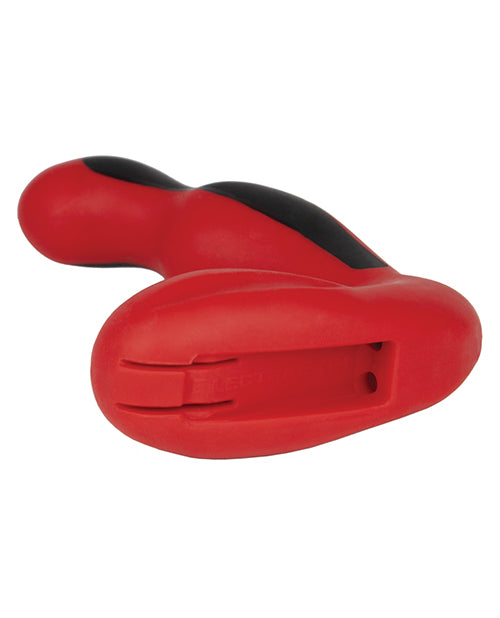 Electrastim Silicone Fusion Habanero Prostate Massager - Red/black