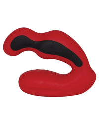 Electrastim Silicone Fusion Habanero Prostate Massager - Red/black