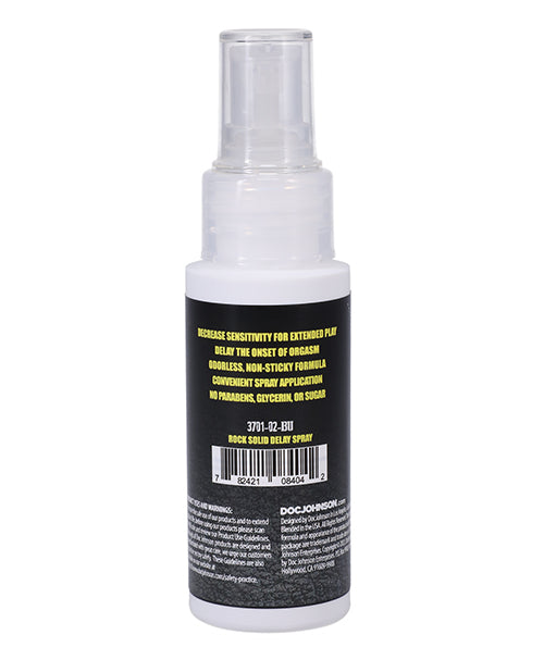 Rock Solid Delay Spray - 2 Oz