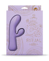 Ritual Aura Rechargeable Silicone Rabbit Vibe - Lilac