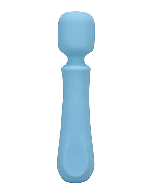 Ritual Euphoria Rechargeable Silicone Wand Vibe - Blue