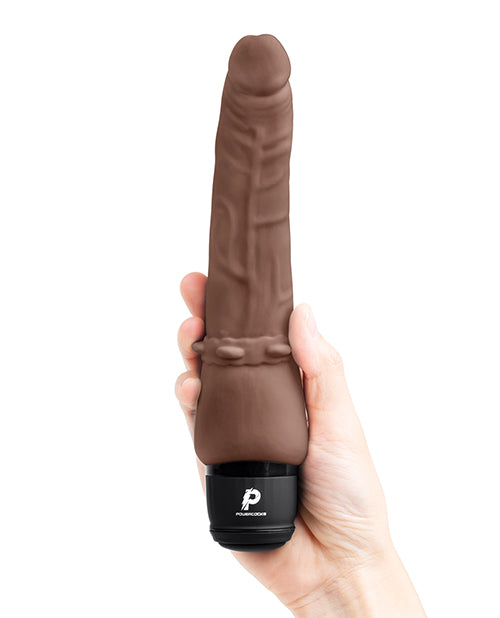 Powercocks 7" Slim Anal Realistic Vibrator