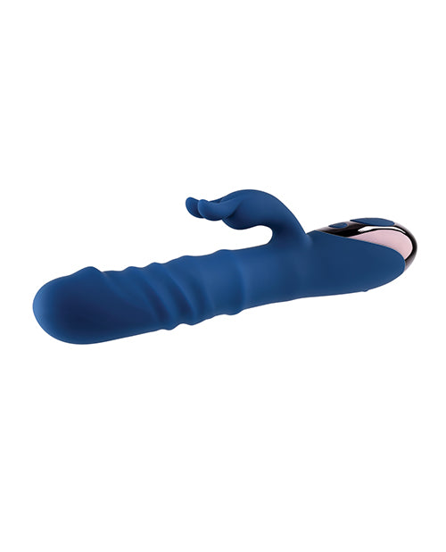 Evolved The Ringer Rechargeable Thrusting Rabbit - Blue