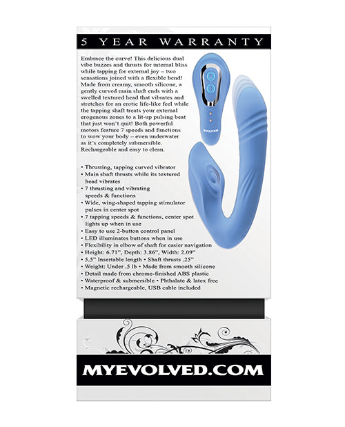 Evolved Tap & Thrust Dual Vibe - Blue