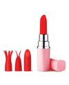 Luv Inc. Lipstick Vibrator W/3 Heads