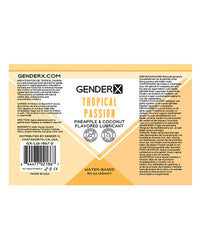 Gender X Flavored Lube - Tropical Passion