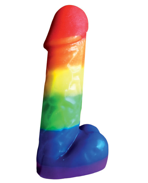 Rainbow Pecker Party Candle