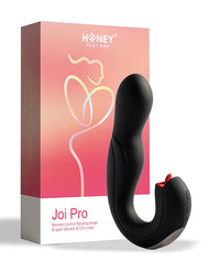 Joi Pro Rotating Head G-spot Vibrator & Clit Licker W/remote