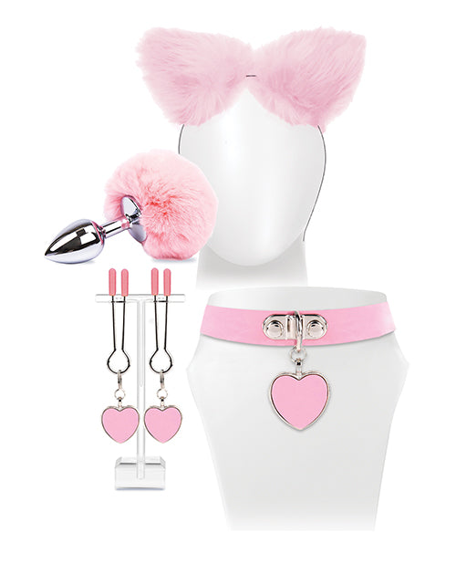 Try-curious Kitty Set - Pink