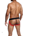 Male Basics Neon Jockstrap Red