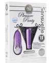 Sensuelle Pleasure Panty Bullet W/remote Control