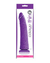 "Colours Pleasures Thin 8"" Dildo"