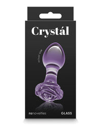 Crystal Rose Butt Plug