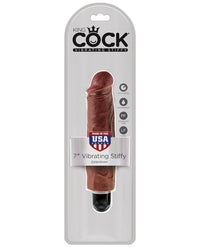 "King Cock 7"" Vibrating Stiffy"