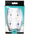 Bijoux De Nip Nipple Halos Moon & Star Charm - Blue/clear