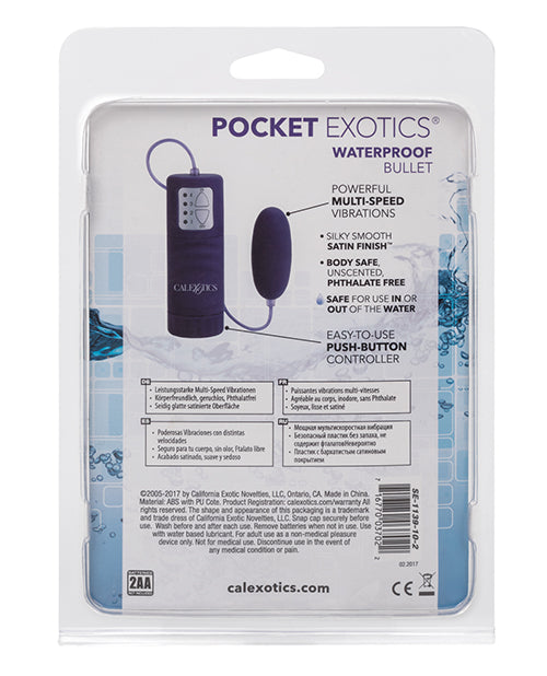 Pocket Exotics Bullet Waterproof - Purple