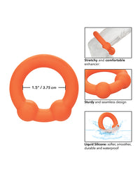 Alpha Liquid Silicone Dual Ball Ring