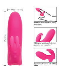 Mini Marvels Silicone Marvelous Pleaser - Pink