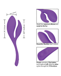 Mini Marvels Silicone Marvelous Climaxer - Purple