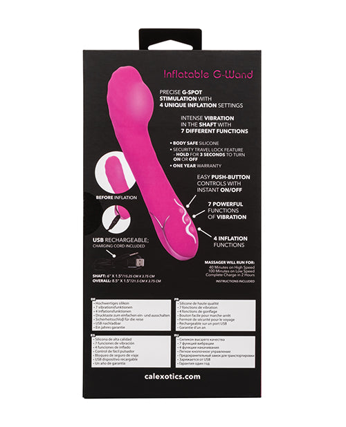 Insatiable G Inflatable G Wand - Pink