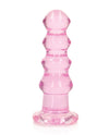 Shots Realrock Crystal Clear 5.5" Curvy Dildo/butt Plug