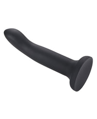 Gender Fluid 6.5" Enthrall Strap On Dildo - Black