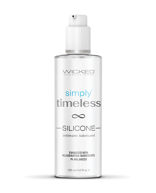 Wicked Sensual Care Simply Timeless Silicone Lubricant - 4 Oz