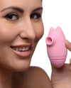 Inmi Shegasm Kitty Licker 5x Triple Clit Stimulator - Pink