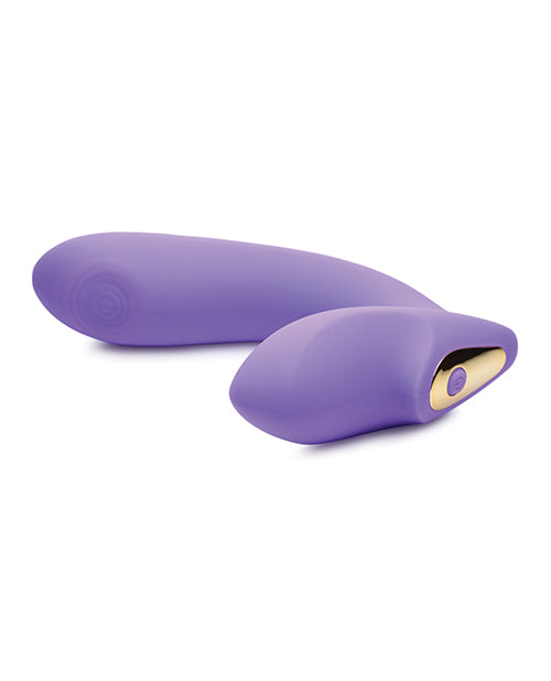 Inmi 10x G-tap Tapping Silicone G Spot Vibrator - Purple