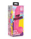 Pop Peckers 8.25" Dildo W/balls